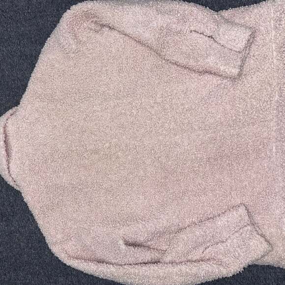 Knox Rose Women's XXL Teddy Sherpa Boucle Trucker Jacket Oatmeal - Picture 9 of 16